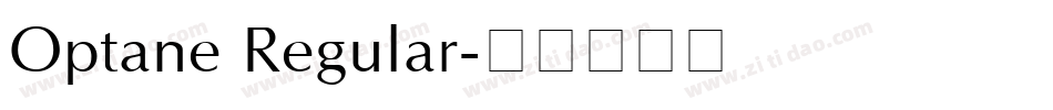 Optane Regular字体转换